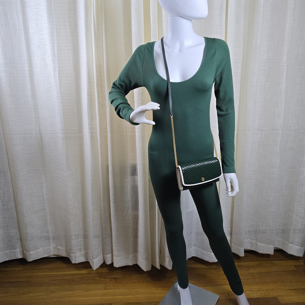 Green Skinny Jumpsuit